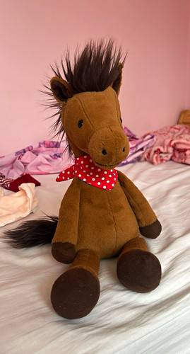 Jellycat brown orson - brown, horse
